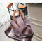 Leather Messenger Handbag