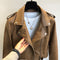 Women's Short Leather Jacket Spring And Autumn