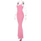 Spaghetti Strap Long Dress Women Sexy Slim Skinny Bodycon Party Club Suspender Casual Street Dresses