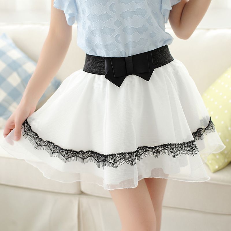 Spring And Summer New High Waist Slim Short Skirt