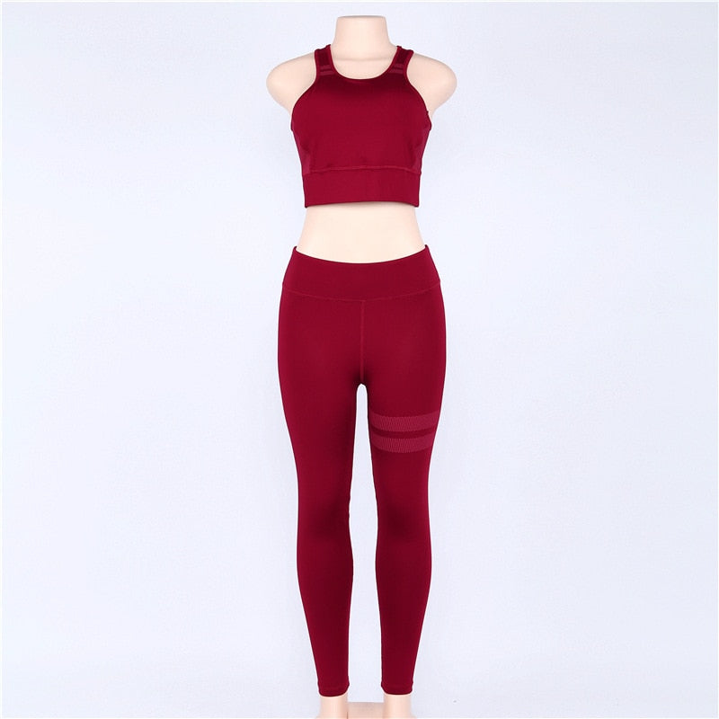 Yoga Sets 2 Pieces Sportwear Dry-Fit