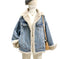 Polar Fleece Denim Jacket