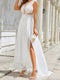 Chiffon Lace Trailing Wedding Dress