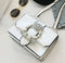 Crossbody Diamond Bunch Lock Handbag