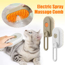 Dog Brush 3 In 1 Electric Spray Cat Hair Brushes For Massage Pet Grooming Comb