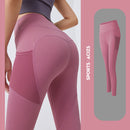 Yoga Pants With Pocket Tummy Control Jogging Tights