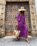 Printed Bohemian Dress