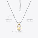 Bead Chain Pendant Necklace