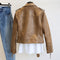 Women's Short Leather Jacket Spring And Autumn