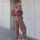 Hoodie Coat Sports Suit