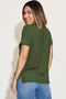 High-low V-Neck T-Shirt