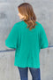 Round Neck Baggy Long Sleeve T-Shirt