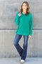 Round Neck Baggy Long Sleeve T-Shirt