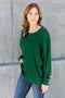 Round Neck Baggy Long Sleeve T-Shirt