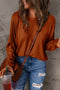 Round Neck Baggy Long Sleeve T-Shirt