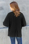 Round Neck Baggy Long Sleeve T-Shirt